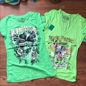 NWT St. Paddy’s Day tees